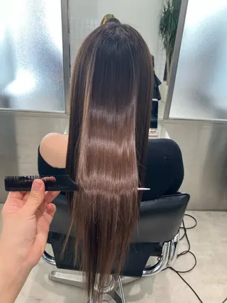 ロング カラー GOTODAY シェアサロン梅田NU茶屋町店所属・髪質改善/艶カラー 縮毛矯正/みほのヘアスタイル