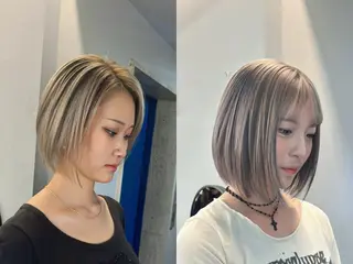 ショート teN+by ambleluxeのヘアスタイル