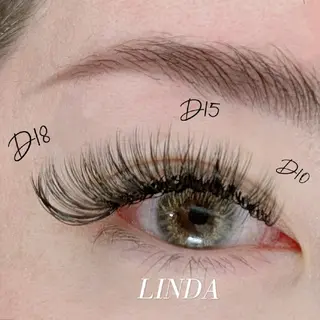 マツエク・マツパ linda ABEのマツエク・マツパデザイン