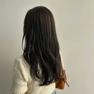 ロング カラー タシロ サラ🌿のヘアスタイル