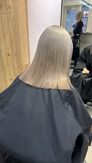 ミディアム カラー じゅわっと暖色カラー 🍊Moemiのヘアスタイル