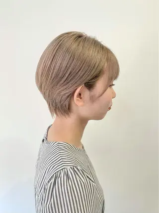 ショート salowin郡山所属・佐藤 結花のヘアスタイル