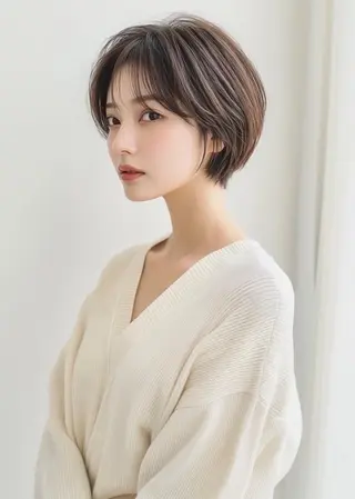 ショート 🫧似合わせショート ゴヤ🫧のヘアスタイル