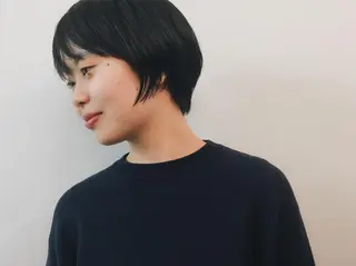 ショート 高森 真凜のヘアスタイル