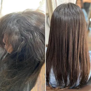 ロング glosstokyo所属・縮毛矯正技師須藤玲人 髪質改善師ゴトウのヘアスタイル