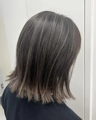 ミディアム 【公式】amble luxe池袋東口🩷のヘアスタイル