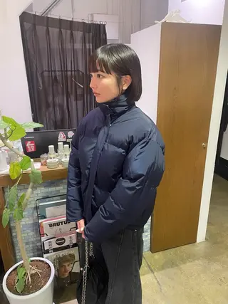 ショート MR.GOODMORNING所属・天野 優美のヘアスタイル