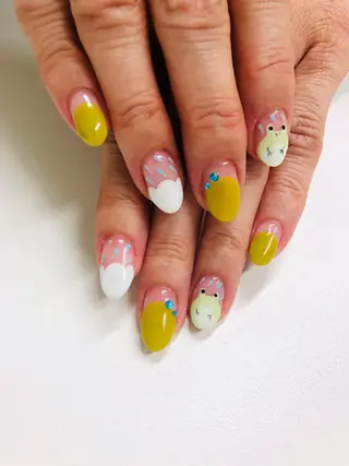 ネイル Beauty Salon Ace（ネイルサロン　エース）所属・池袋フィルイン Ace♡長さだしのネイルデザイン