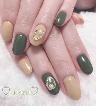 ネイル まるみ ♡のネイルデザイン