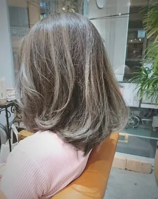 ミディアム Roji 米田 真一のヘアスタイル