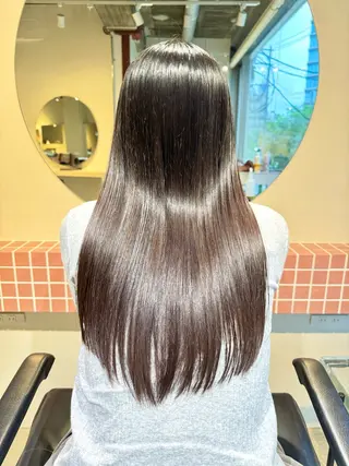 ロング 髪質改善スペシャリス ト長尾勇弥/梅田中津のヘアスタイル