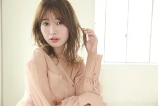 セミロング エクリ麻布十番店所属・髪質改善/ 縮毛矯正/相原聡のヘアスタイル