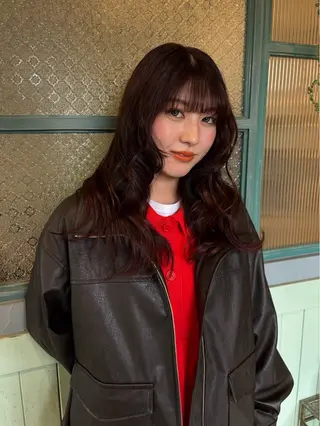 セミロング カラー little garden/樹里のヘアスタイル