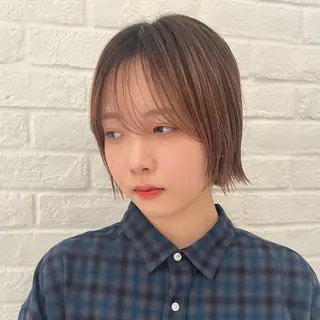 ショート カラー ショート/ボブ/ 吉祥寺/ryoのヘアスタイル