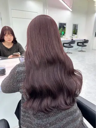 ロング カラー ヘアアレンジ メンズ 💗ブリーチなし暖色 kotono💗のヘアスタイル