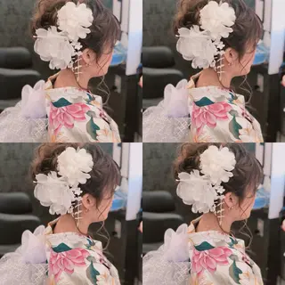 ミディアム ヘアアレンジ 🌷MAYU 🌷のヘアスタイル