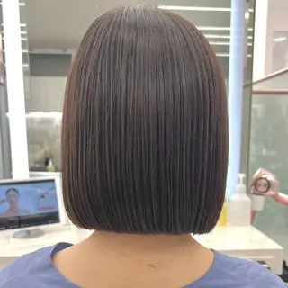 ショート COA  ginza所属・🫧無料カットモデル 韓国透明感カラー🫧のヘアスタイル