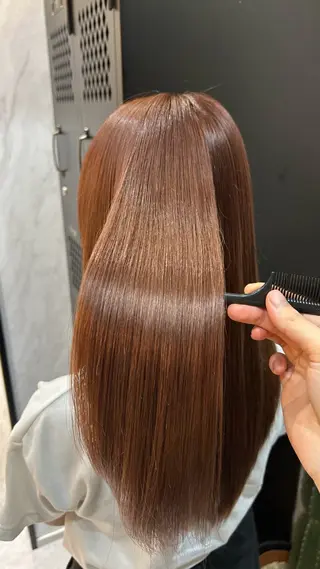 ミディアム 透明感カラー/似合 わせカット🤍ヒナタのヘアスタイル