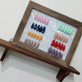 ネイル 中岡 萌のネイルデザイン