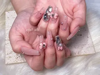 ネイル 長さ出し専門 nynaのネイルデザイン