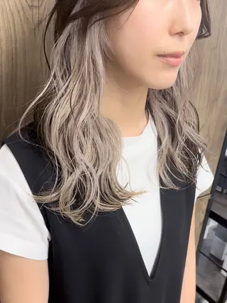 ロング カラー VIF所属・🗻飯田誠也🗻 カットカラー得意のヘアスタイル