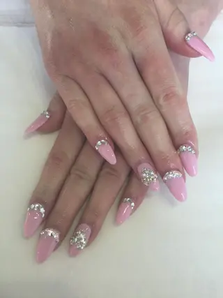 ネイル 💎🐰 saki. m 🐰💎のネイルデザイン