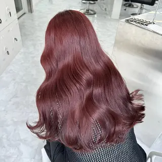 ロング カラー ダブルカラー 韓国レイヤーKYONのヘアスタイル