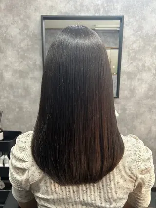 ミディアム 渡邊 良のヘアスタイル