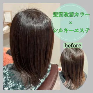 ミディアム 井上 美春のヘアスタイル