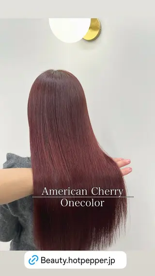 セミロング カラー 【副店長】六三四🌻 カラー指名No.1のヘアスタイル