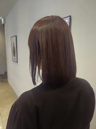 ミディアム lit所属・カナム 札幌美容師のヘアスタイル