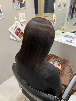 セミロング Naru┆川西能勢口 ┆髪質改善のヘアスタイル