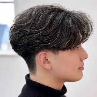 カラー メンズ 男の理想を叶える🔥 メンズパーマ特化｜関のヘアスタイル