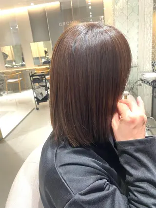 ミディアム カラー 谷合 貴志のヘアスタイル