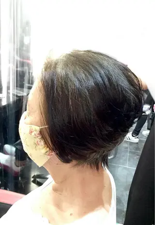 ショート カラー Annon プライベートサロンのヘアスタイル