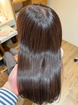 ミディアム カラー afloatkobe所属・美髪/髪質改善 川口凌弥のヘアスタイル