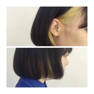 ショート カラー ﾊｲﾄｰﾝ/ｼｮｰﾄ 村上淳乃🐥のヘアスタイル