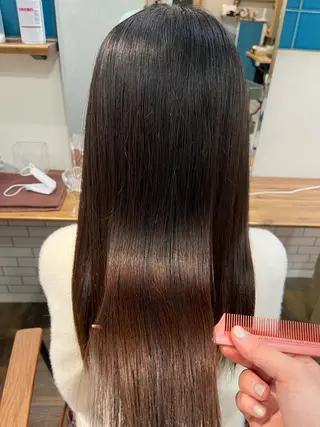 ロング カラー 🫧tomoka 透明感カラー🫧のヘアスタイル