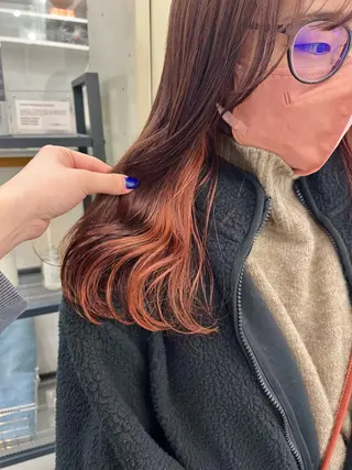 ロング カラー 🌼sunc HINAMI🌼のヘアスタイル