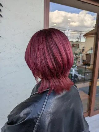 カラー 中谷　千鶴 ◎ブリーチカラー得意のヘアスタイル