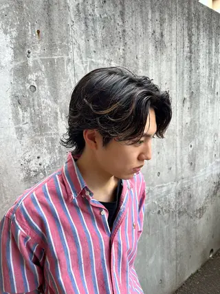 ショート パーマ メンズ AROH  men's cut&men's perm 船橋店所属・🧊メンズ特化🧊 高木航希のヘアスタイル