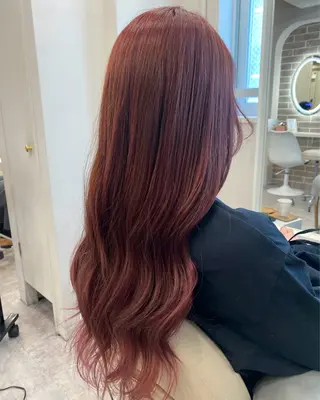 ロング 佐々木 雪菜のヘアスタイル