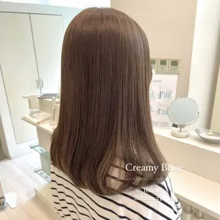 セミロング カラー ParveMix￤ 出石 菜々🥂のヘアスタイル