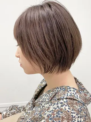 ショート カラー ヘアアレンジ 似合わせ専門美容師 なかじまのヘアスタイル