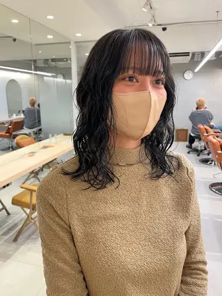 ミディアム パーマ お洒落パーマ/ボブ ❄️Tomoka❄️のヘアスタイル