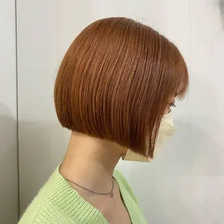 ショート カラー 🪭risa 暖色/レイヤー🪭のヘアスタイル