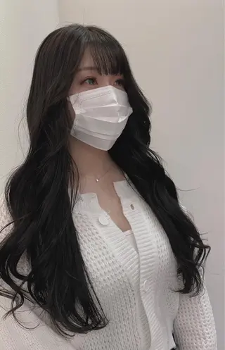 ロング カラー ✨くびれスタイル✨️ 戸嶋穂乃香のヘアスタイル