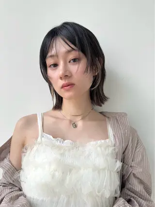 ショート 暖色カラー/似合わせ カット/名古屋/辻のヘアスタイル