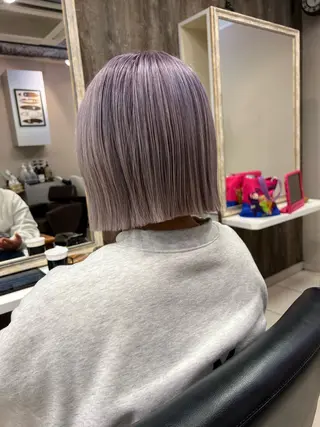 ミディアム ホッチ・美髪矯正✂︎ 髪質改善tr✂︎のヘアスタイル