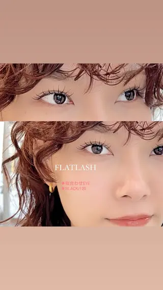 マツエク・マツパ 《YURI》似合わせ まつ毛/アイブロウのマツエク・マツパデザイン